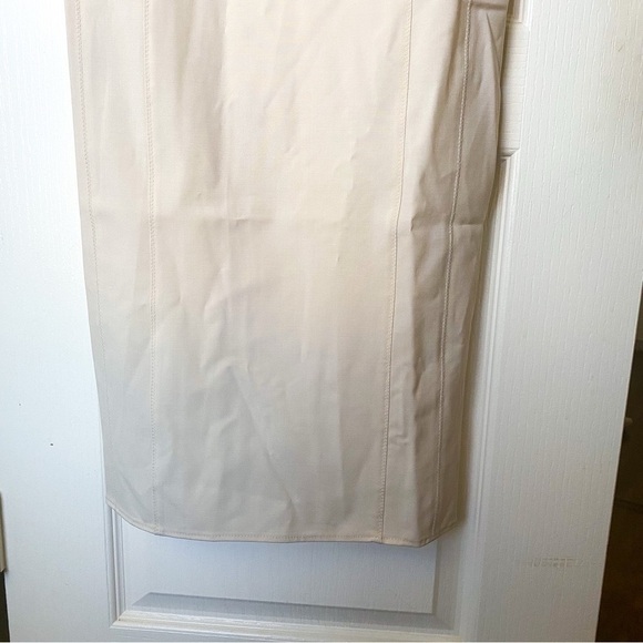 Jacquemus La Robe Palmi Wool Cut-Out Maxi Dress Off-White Size 38 NWT - Picture 3 of 11